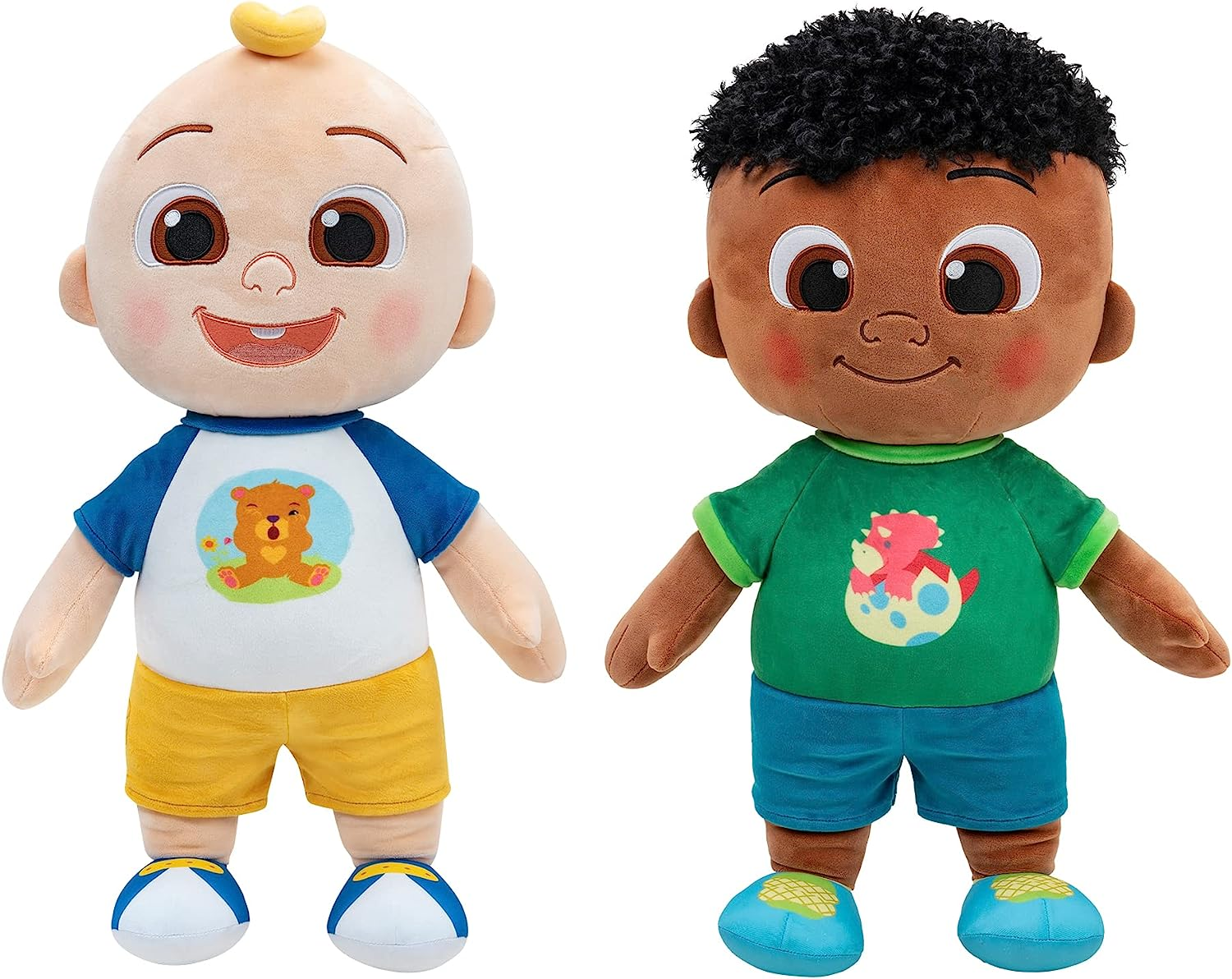 Amazon.com: CoComelon My Buddy JJ & My Friend Cody Plush - 22” Extra Large, Extra Soft Star Character, JJ and his Best Friend, Cody - Toys for Kids and Preschoolers $16.91