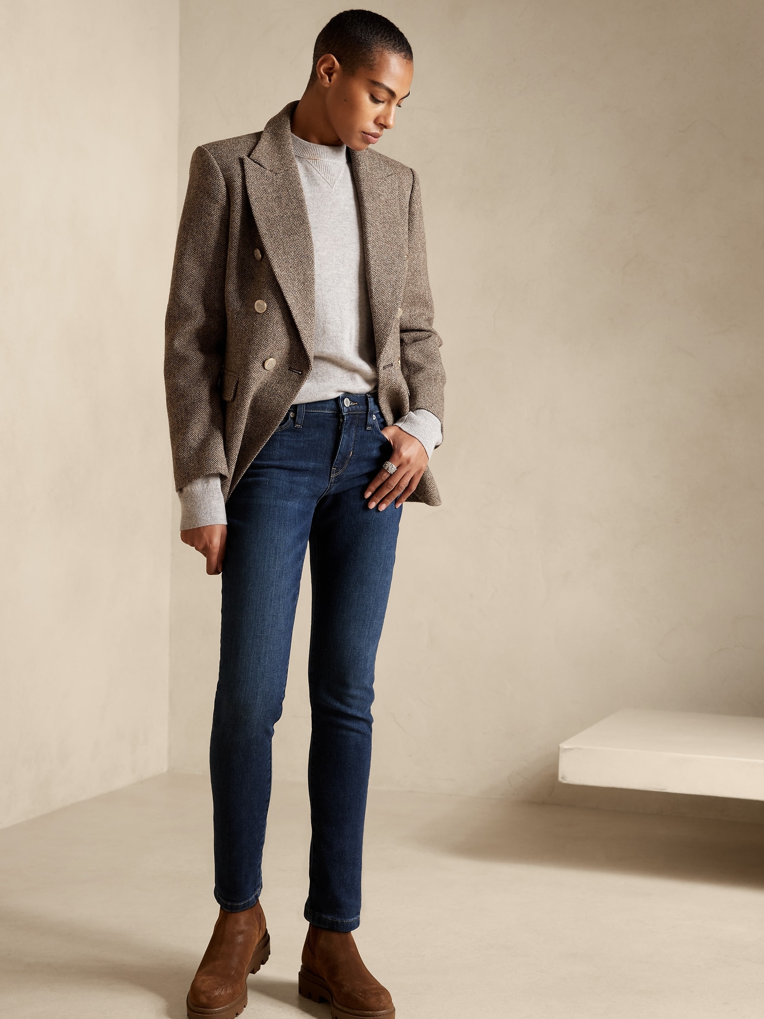 Banana Republic: Women's Mid-Rise Skinny Jean $16.78, Men's Stretch Supima Boxer Brief $7.99, Tapered World Traveler Jean $27.97, More + Free Shipping on $50+