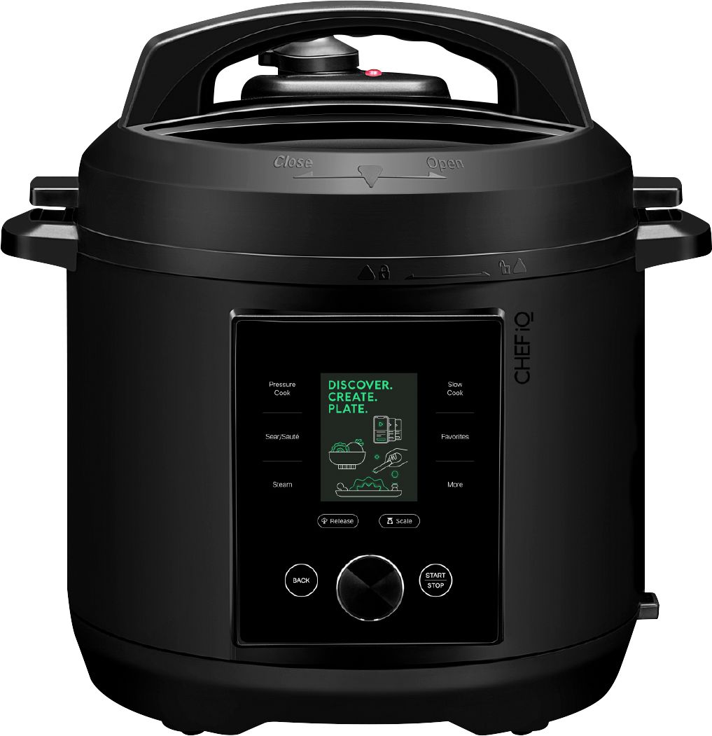 CHEF iQ Smart Pressure Cooker 10 Cooking Functions & 18 Features For $89.99!