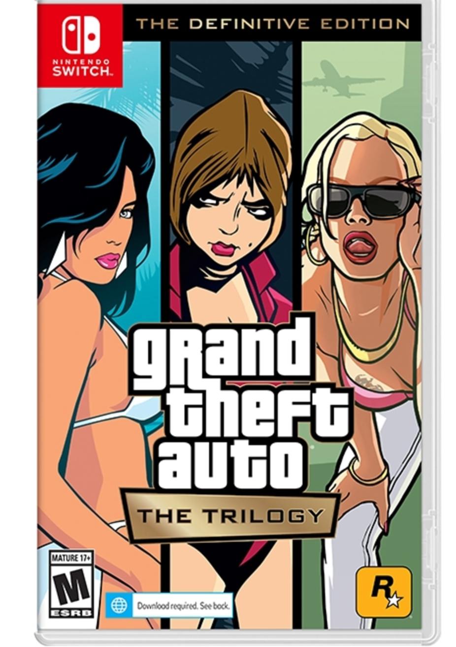 Grand Theft Auto: The Trilogy – The Definitive Edition for Nintendo Switch - Digital/Physical $29.99