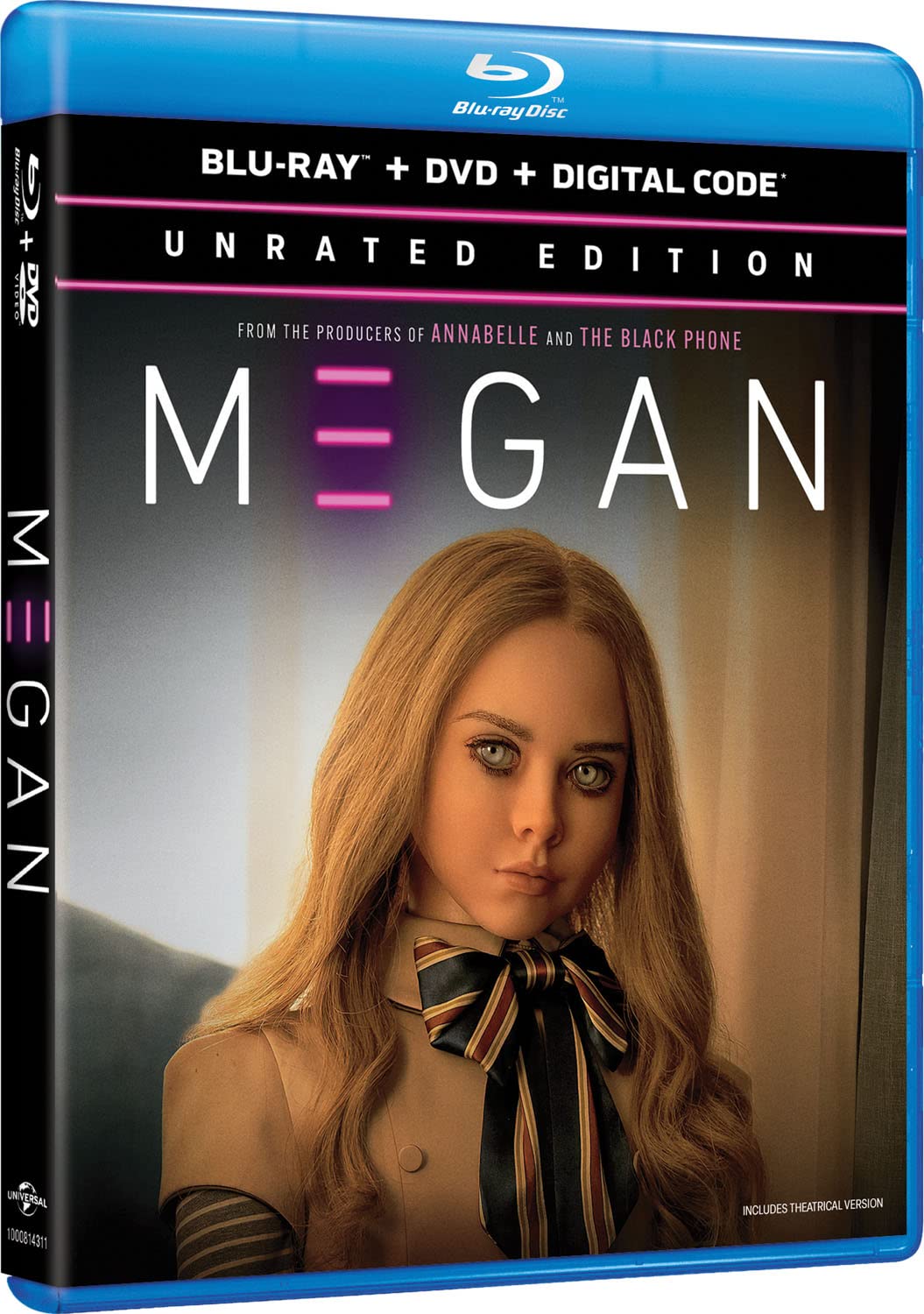 M3GAN (Blu-ray + DVD + Digital Code) $9.99