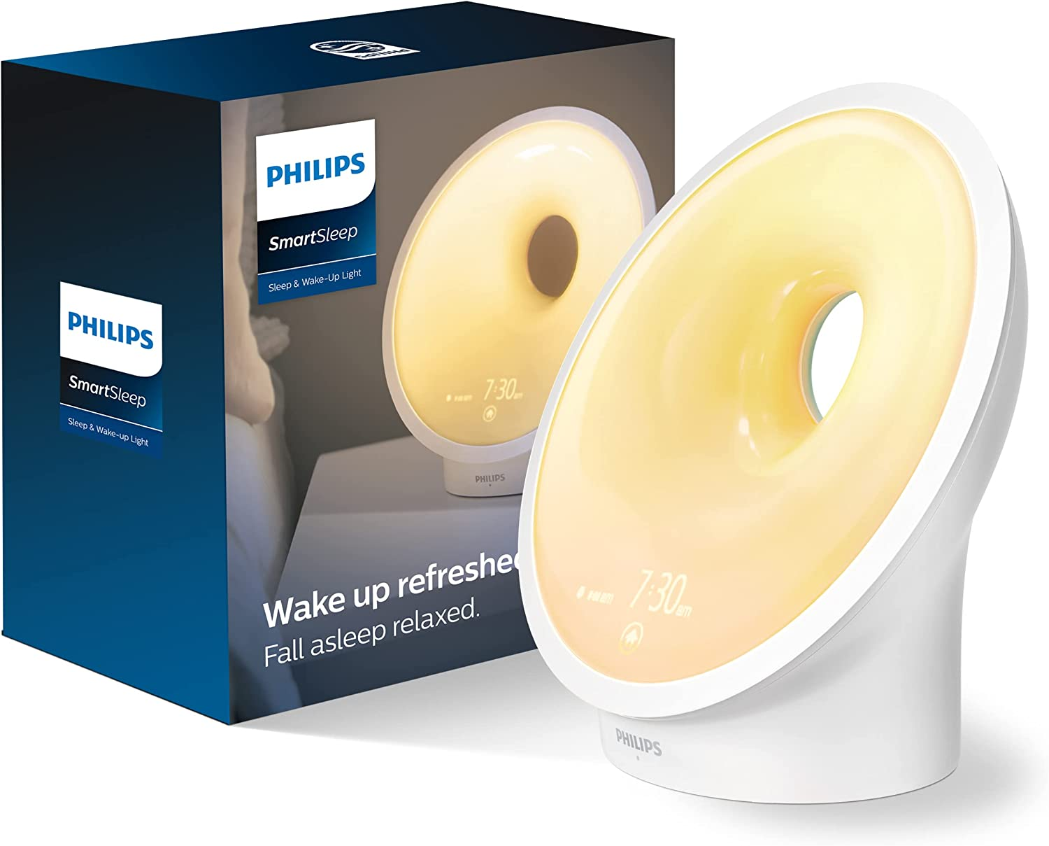 PHILIPS SmartSleep Sleep and Wake-Up Light w/ Simulated Sunrise and Sunset $119.23