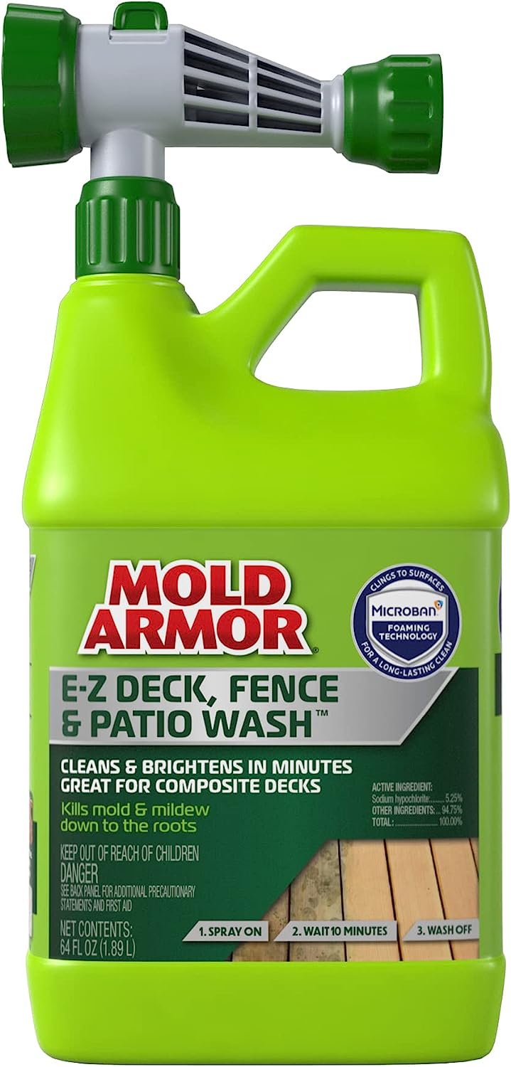 Select Lowe's Stores: 64-Oz Mold Armor E-Z Deck Wash for Wood Surfaces, Composite Deck & Fence $3.97 + Free Store Pickup