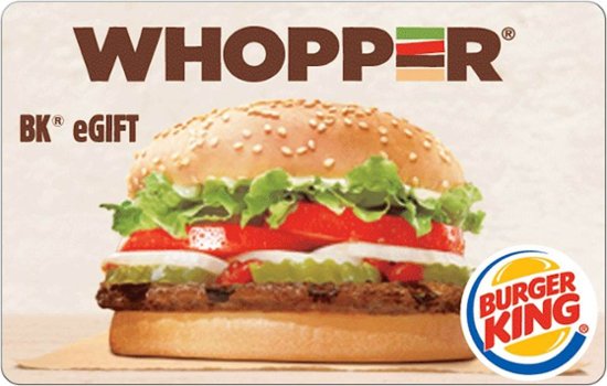 Taco Bell and Burger King giftcard sale at BestBuy $45