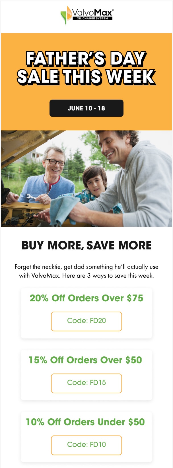 ValvoMax Oil Change System $40.49 ($35.99 + $4.50 Shipping)