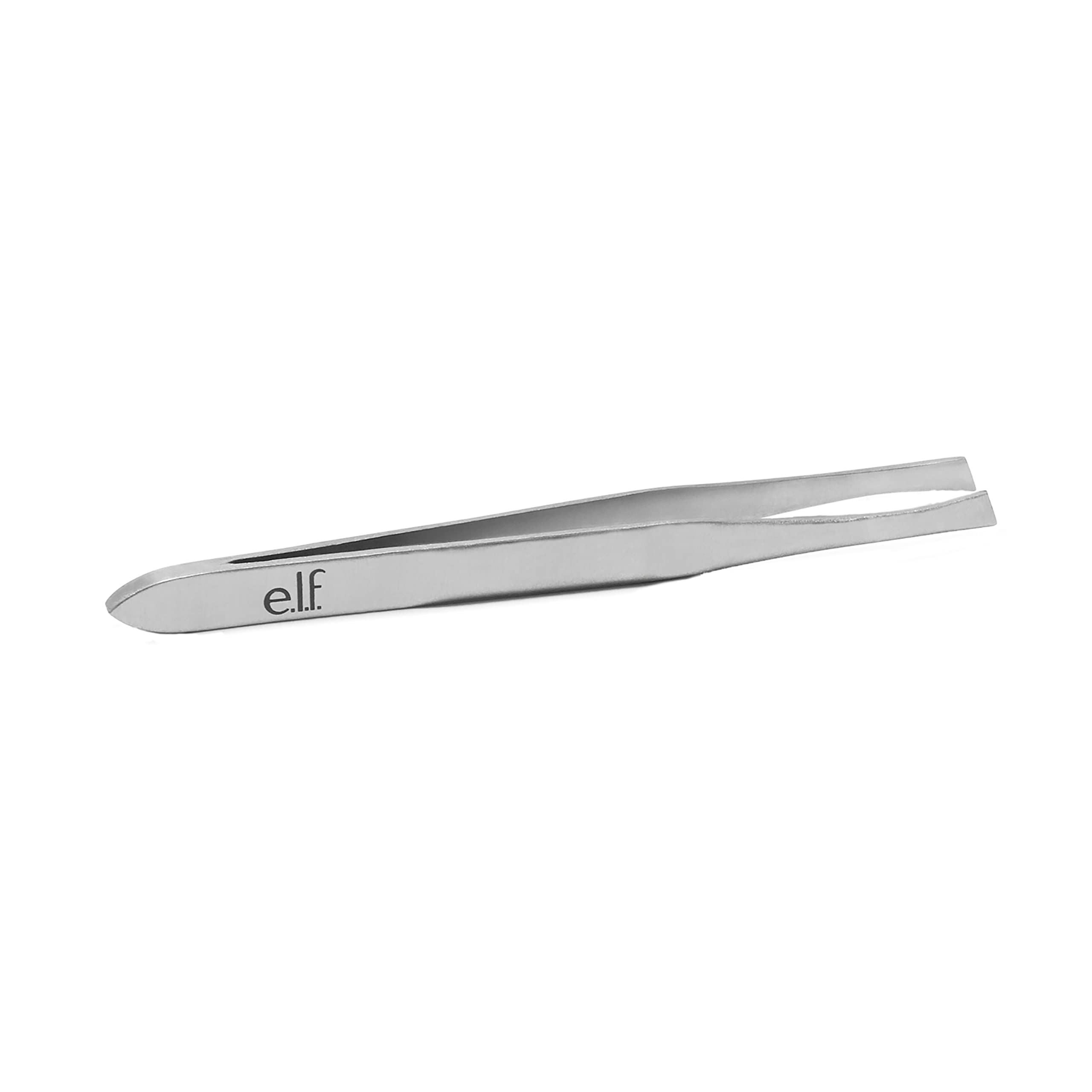 e.l.f. Stainless Steel Professional Quality Slant Tip Tweezers $1 + Free Shipping w/ Prime or on $25+