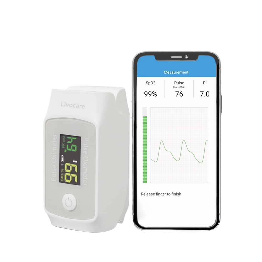 iHealth Livocare PO1 Fingertip Pulse Oximeter w/ App $4.99
