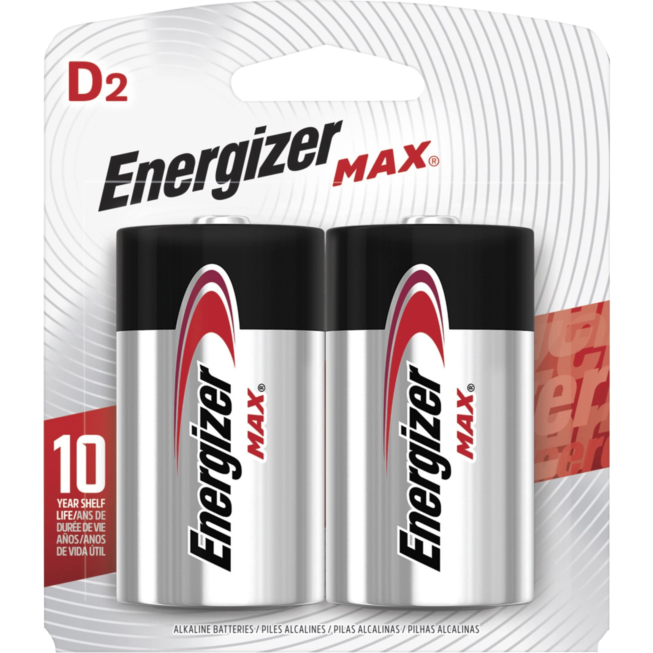 $4.79: 2x Energizer Premium D Max Alk D-2 Batteries
