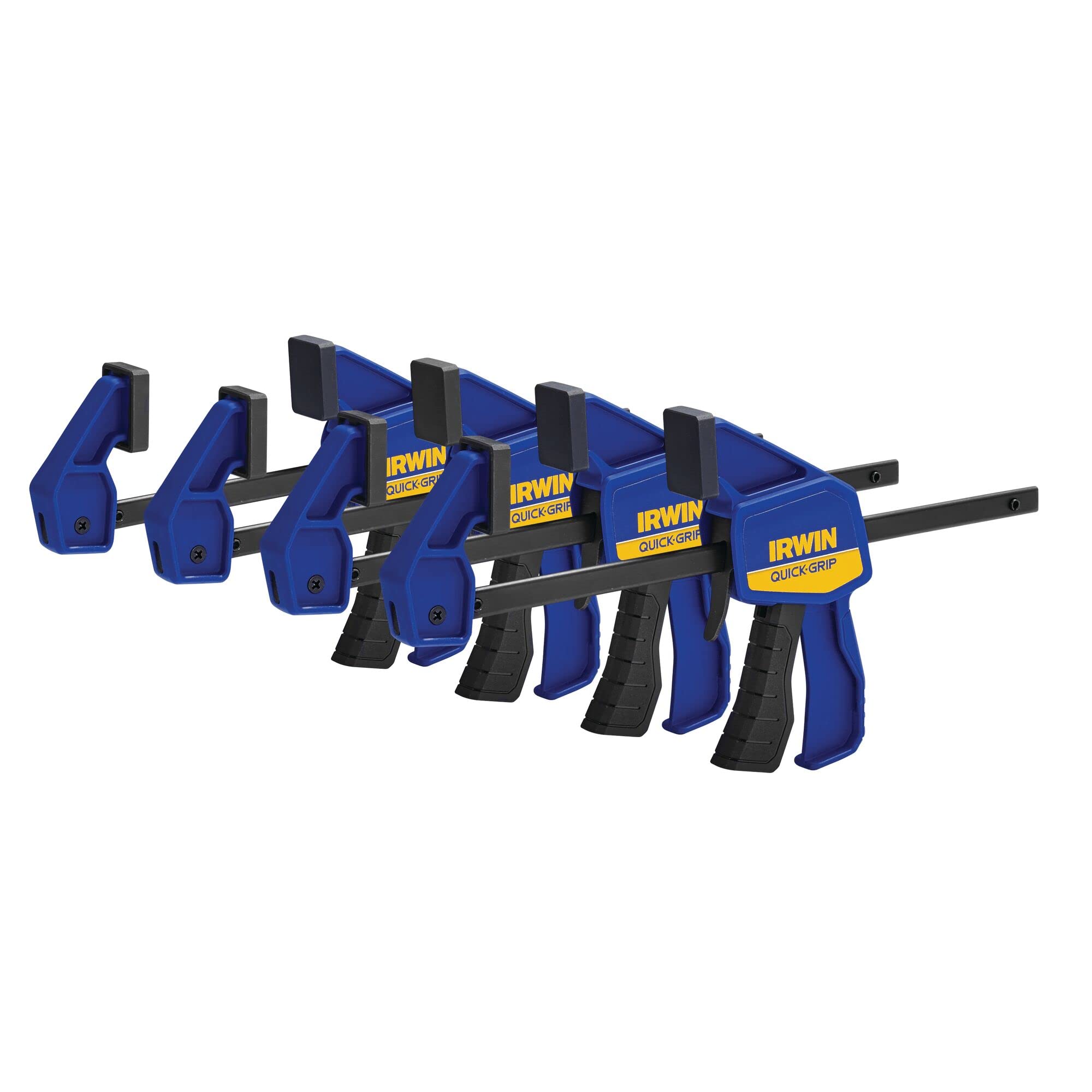 4-Pack 6" IRWIN QUICK-GRIP Clamps, One-Handed, Mini Bar (1964758) $14.99 + Free Shipping w/ Prime or on $25+
