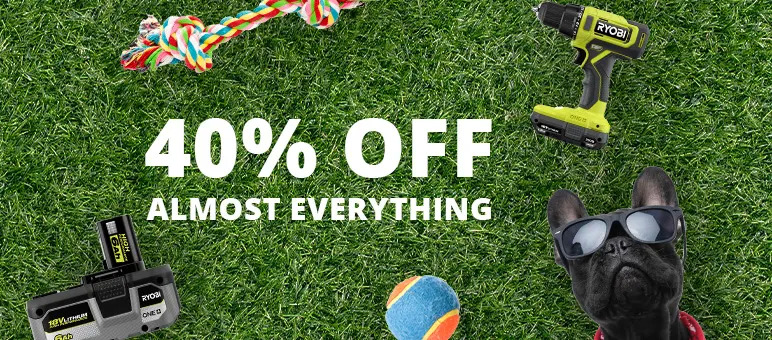 Direct Tools Outlet: 40% off almost everything, dog days of summer sale. Valid through 7/9/23.
