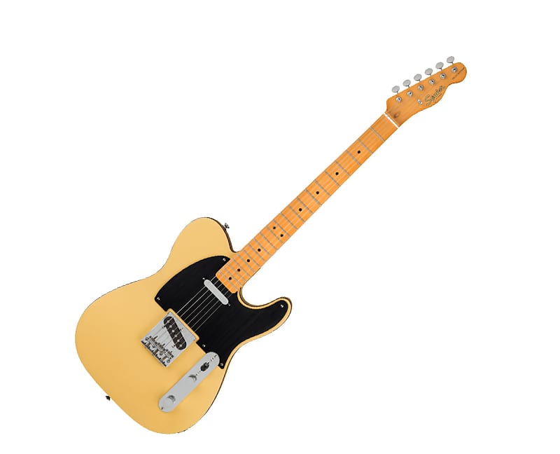 Fender's Squier 40th Anniversary Stratocaster Telecaster Electric Guitar Satin & Maple Neck $320