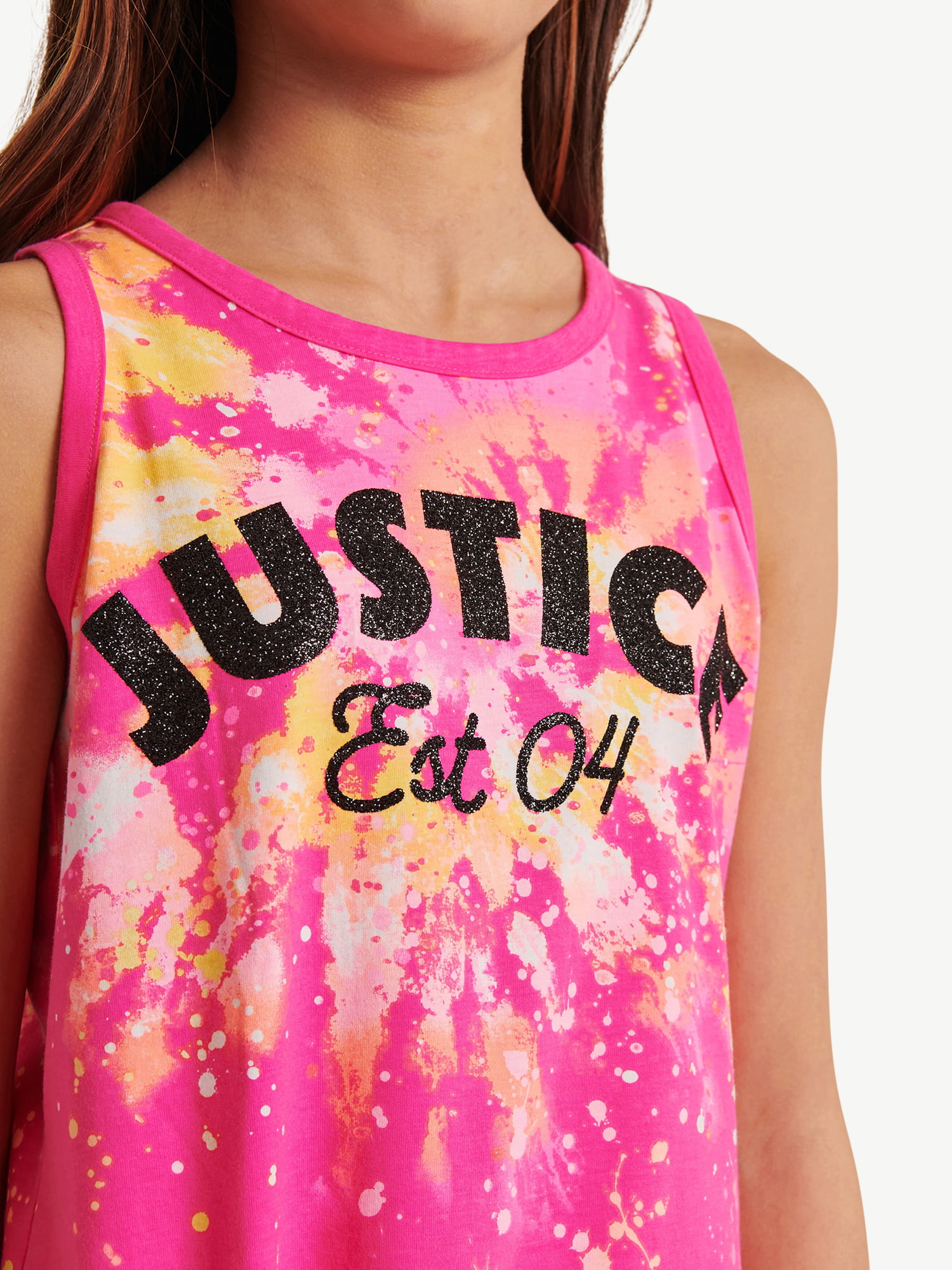 Justice Girls' Clothing & Accessories: Jersey T-Shirt Dress $5.05, Collection X Half Zip Hoodie $5.09, More (Limited Sizes) + Free S&H w/ Walmart+ or $35+