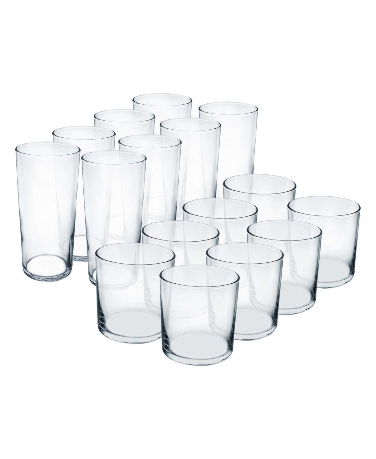 16-Pc Luminarc Rika Glassware Set $12.99, 16-Pc Luminarc Elite Glassware Set $16.99 + Free Store Pickup at Macy's or F/S on Orders $25+
