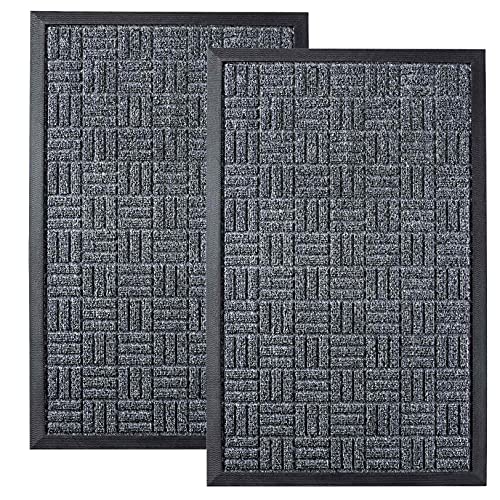 2-Pack 29.5" x 17" Homwe Indoor & Outdoor Slip Resistant Waterproof Door Mats $12.30 ($6.15 each) + Free Shipping w/ Prime or on $35+