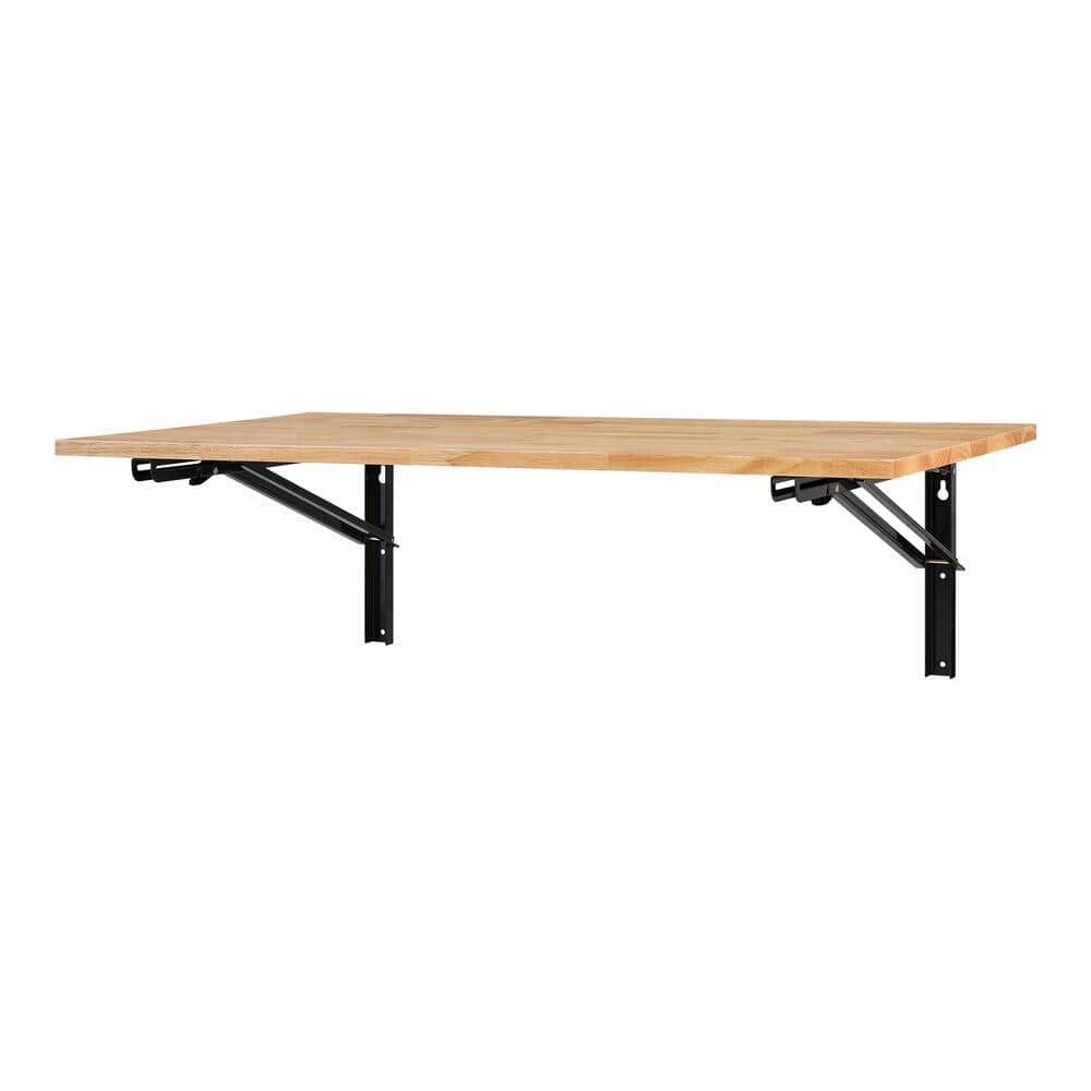 *BACK* 41" Folding Wood Top Wall Mounted Workbench $75 + Free Shipping