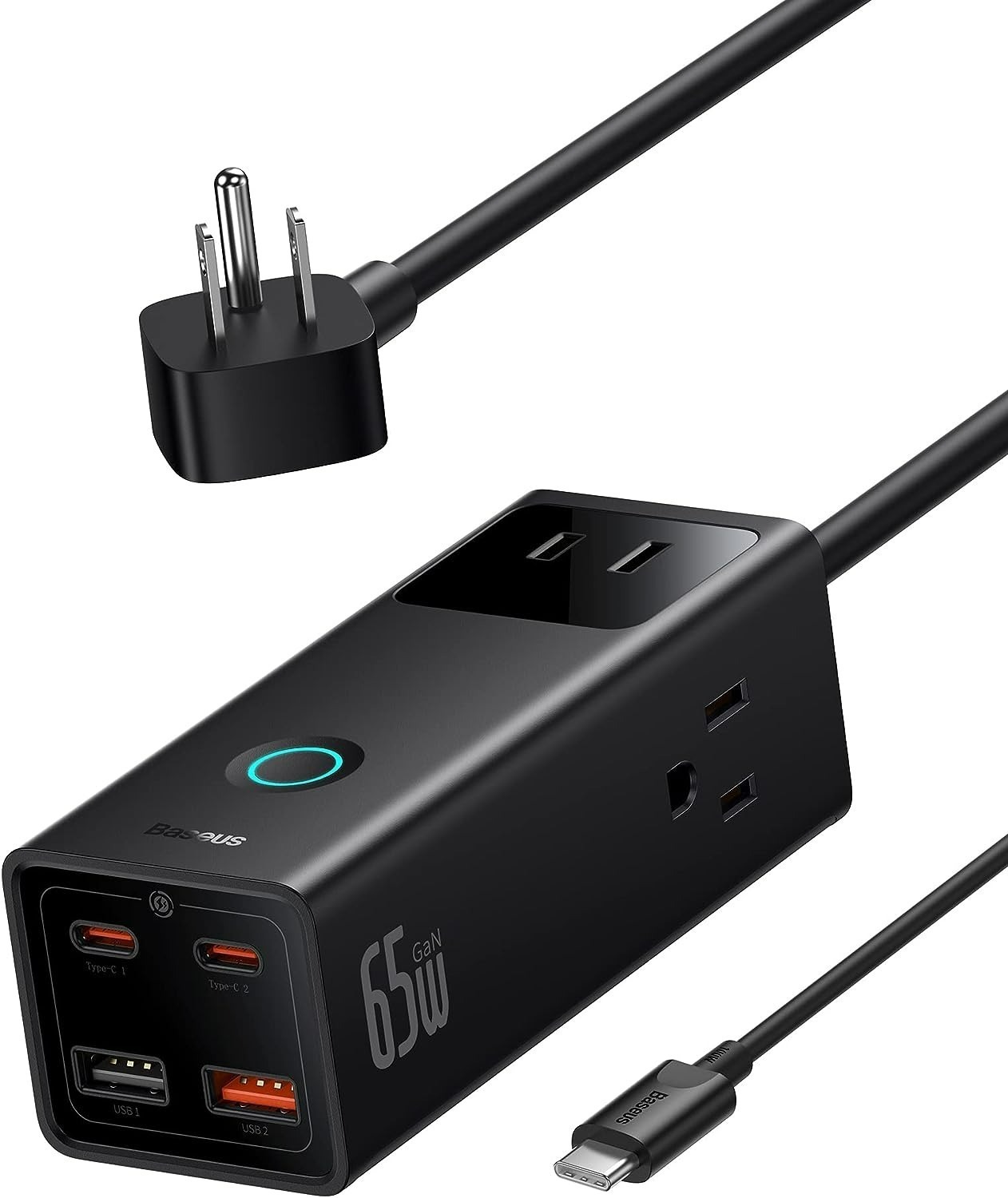 Baseus USB Power Strip Baseus PowerCombo Pro 65W, 7 in 1 Charging Station $37.79 + Free Shipping
