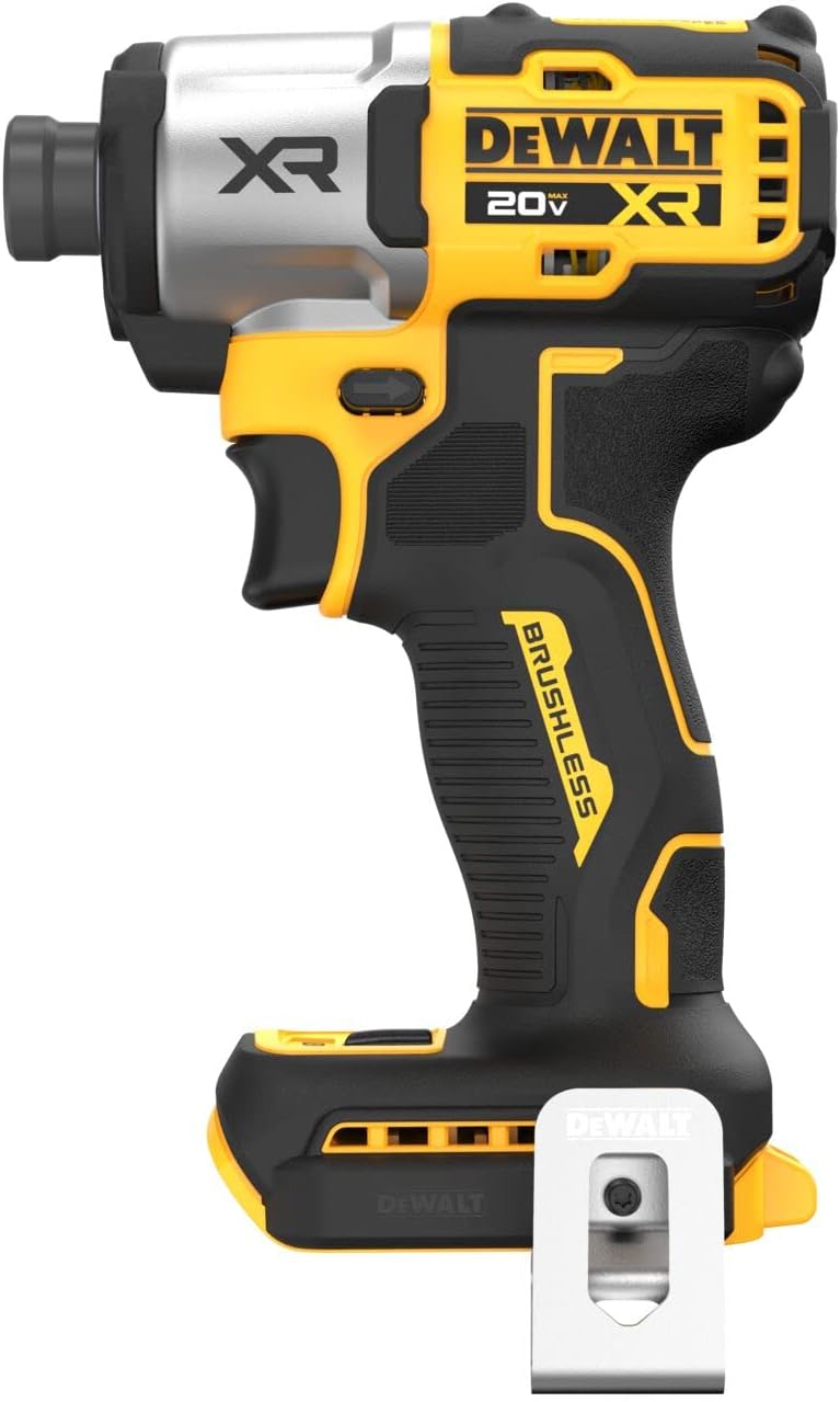 DCF845B Amazon.com: DEWALT 20V MAX XR Impact Driver, Brushless, 1/4", 3-Speed, Bare Tool Only (DCF845B) $95.09