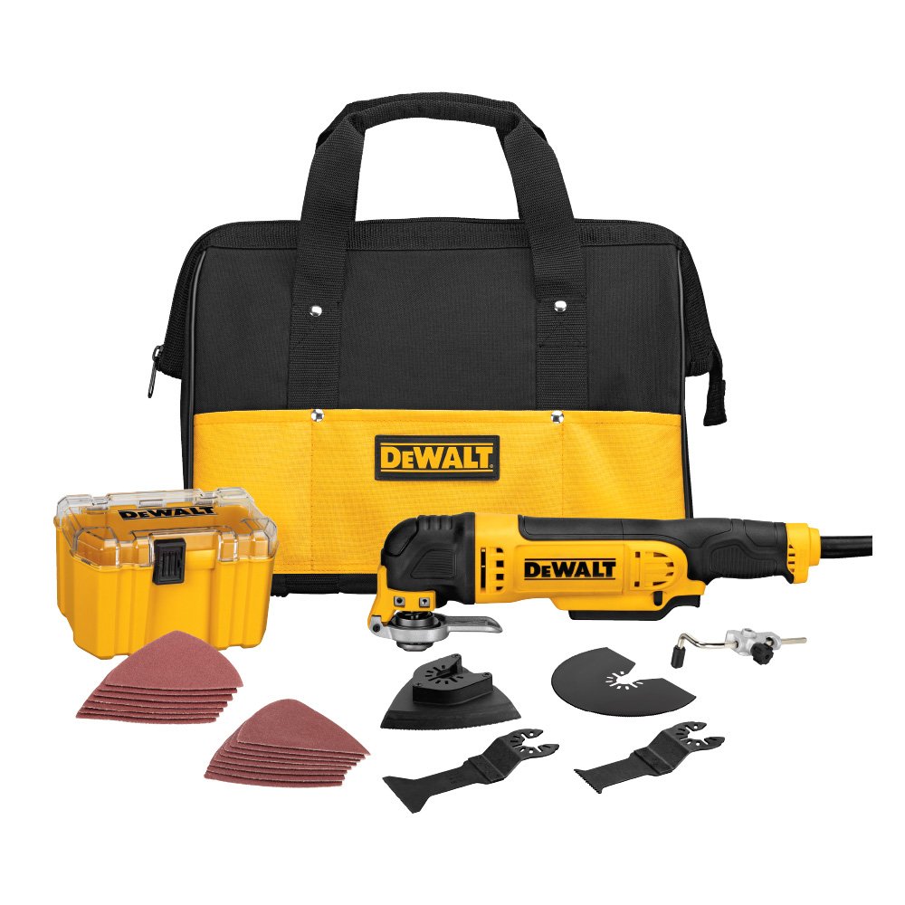 DEWALT 3-Amp Corded Oscillating Tool Kit $99 + Free Shipping