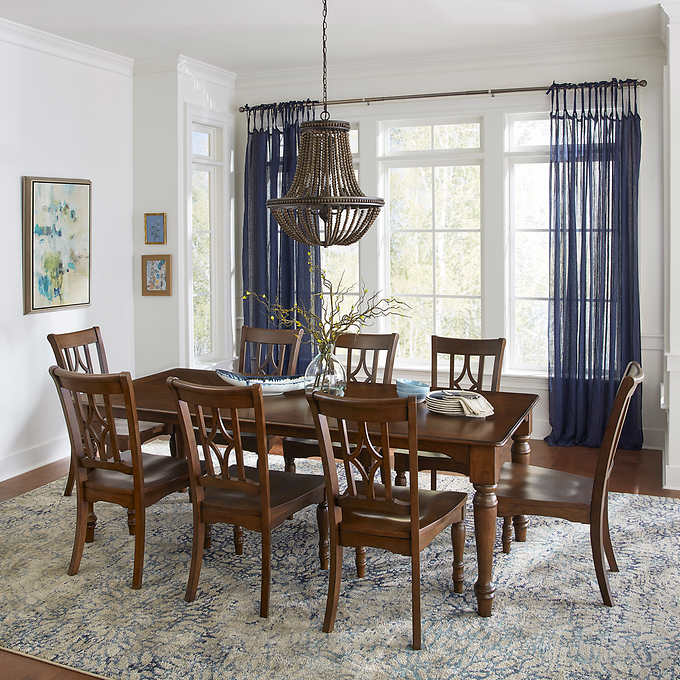Dalton 9-piece Dining Set $1000. Reg $1600. F/S from Costco.