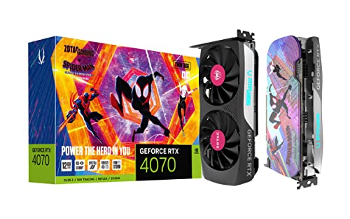 ZOTAC GeForce RTX 4070 Twin Edge OC Spider-Verse Graphics Card $549.99