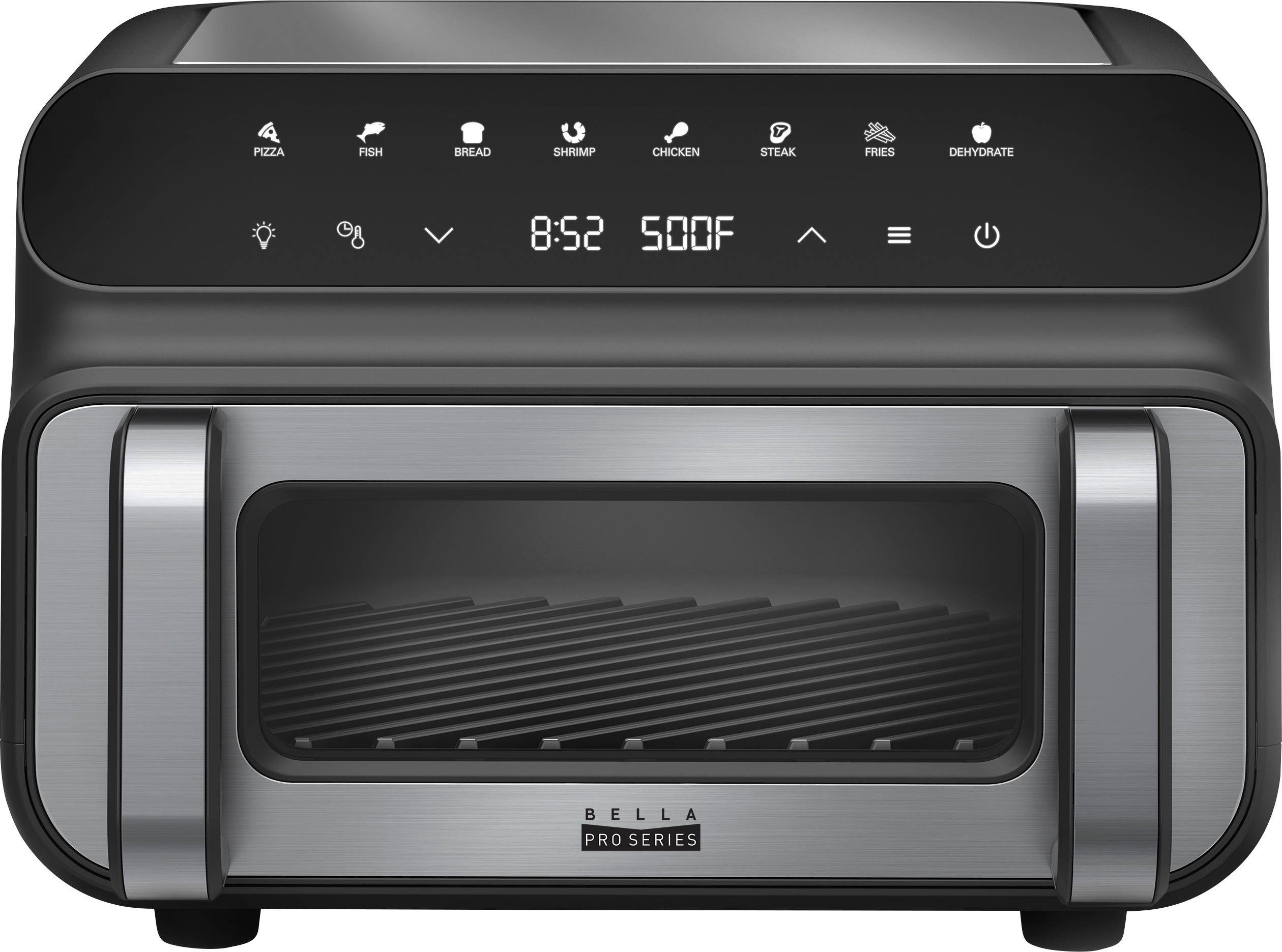 10.5-qt Bella Pro Series 5-in-1 Indoor Grill & Air Fryer (Black) $80
