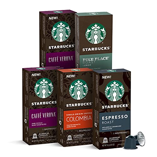 from $24.27 w/ S&S: 50-Count Starbucks by Nespresso Original Line Capsules (Various)