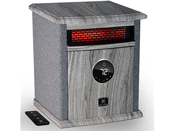 5200 BTU Heat Storm Portable Infrared Quartz Cabinet Heater (Gray) $59 + Free Shipping w/ Prime