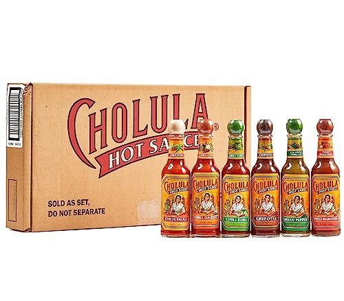 $17.95 /w S&S: 6-Count 5-Oz Cholula Hot Sauce Gift Set (Variety Pack)