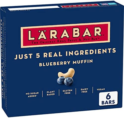 6-Count Larabar Gluten Free Vegan Bars (Lemon, Blueberry, Peanut Butter Chocolate Chip) $5.23 w/ S&S, More + Free Shipping w/ Prime or on $35+