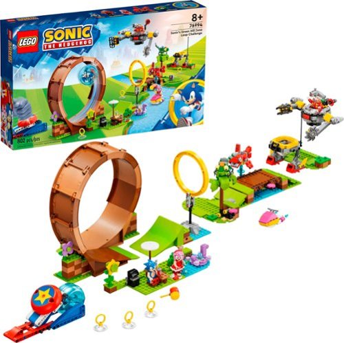 802-Pc Lego Sonic the Hedgehog Sonic’s Green Hill Zone Loop Challenge (76994) $70 + Free Shipping