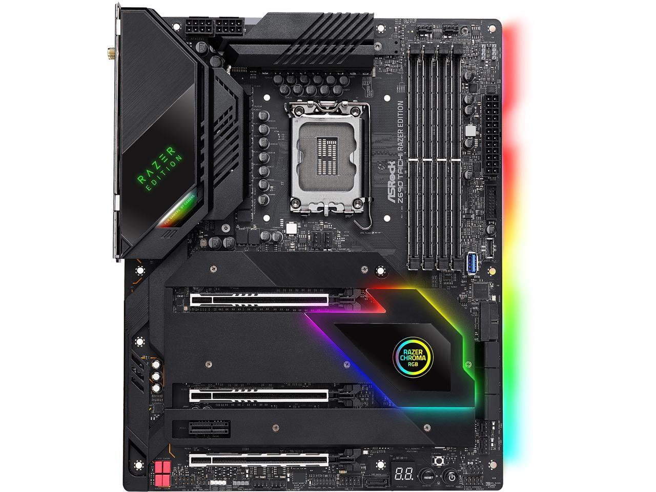 ASRock Z690 Taichi Razer Edition ATX Intel Motherboard,  LGA1700, DDR5, Thunderbolt + FS