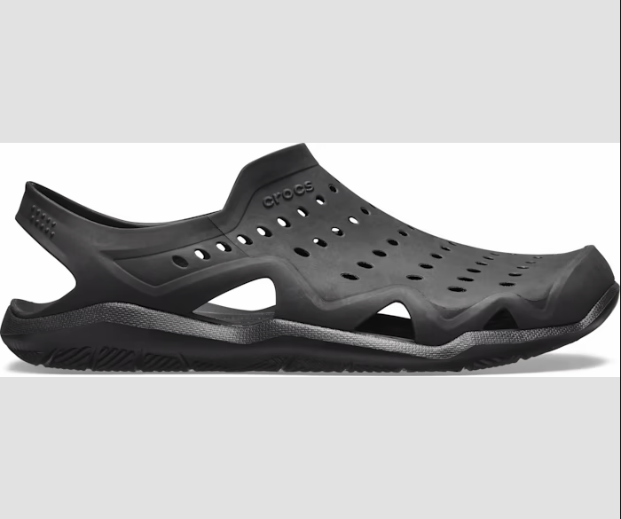 Crocs Men's Swiftwater Wave Sandal (Black/Black) $20 + Free Shipping on $54.99+
