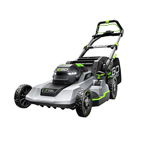 $454: EGO Power+ LM2125SP 21-Inch 56-Volt Lithium-ion Cordless Self-Propelled Lawn Mower with Touch Drive™ with 7.5Ah Battery and Rapid Charger Included