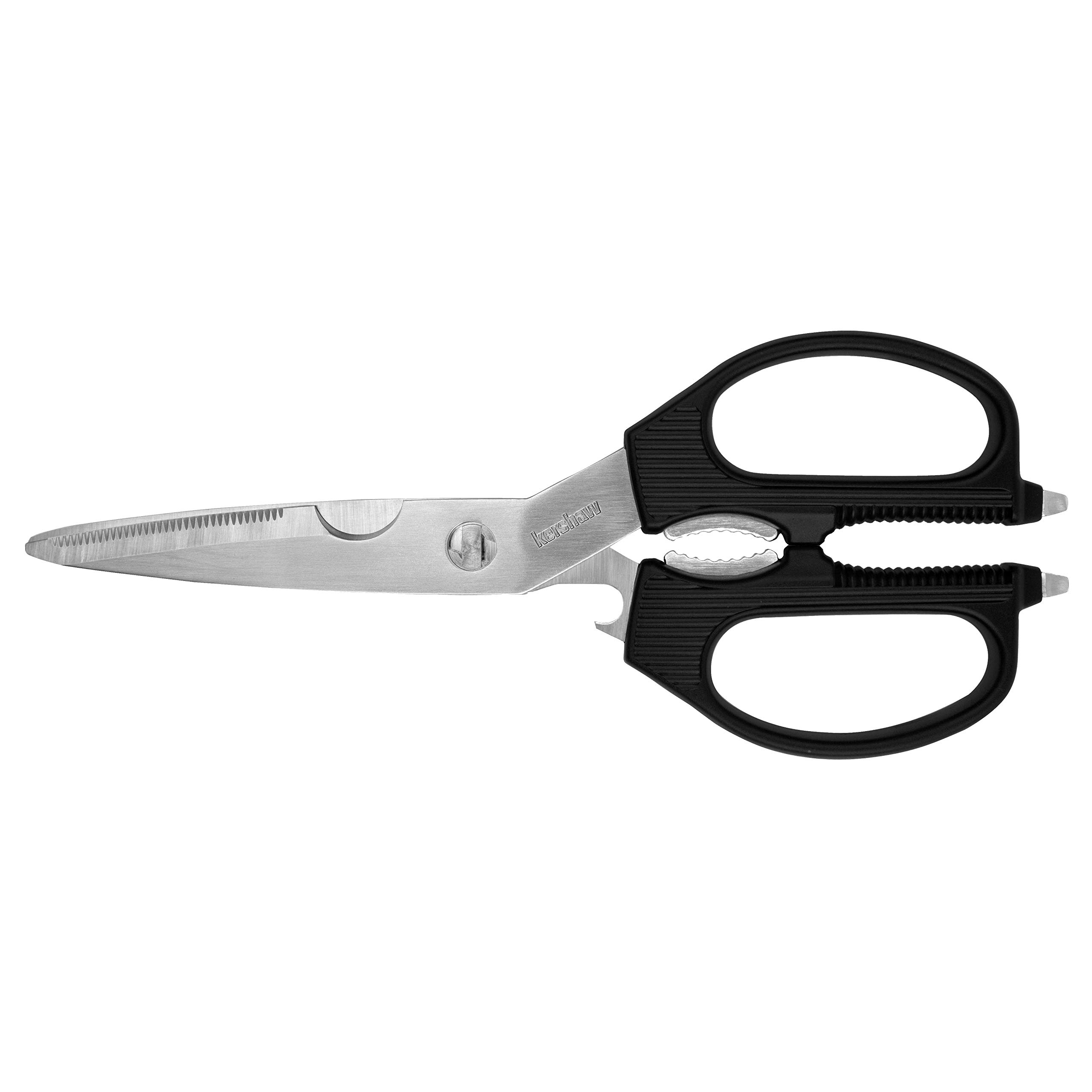 Kershaw Taskmaster Shears, Multi-Purpose Shears, Multifunctional Scissors with 3.5 Inch Blades (1121), Black, Regular  $12.48