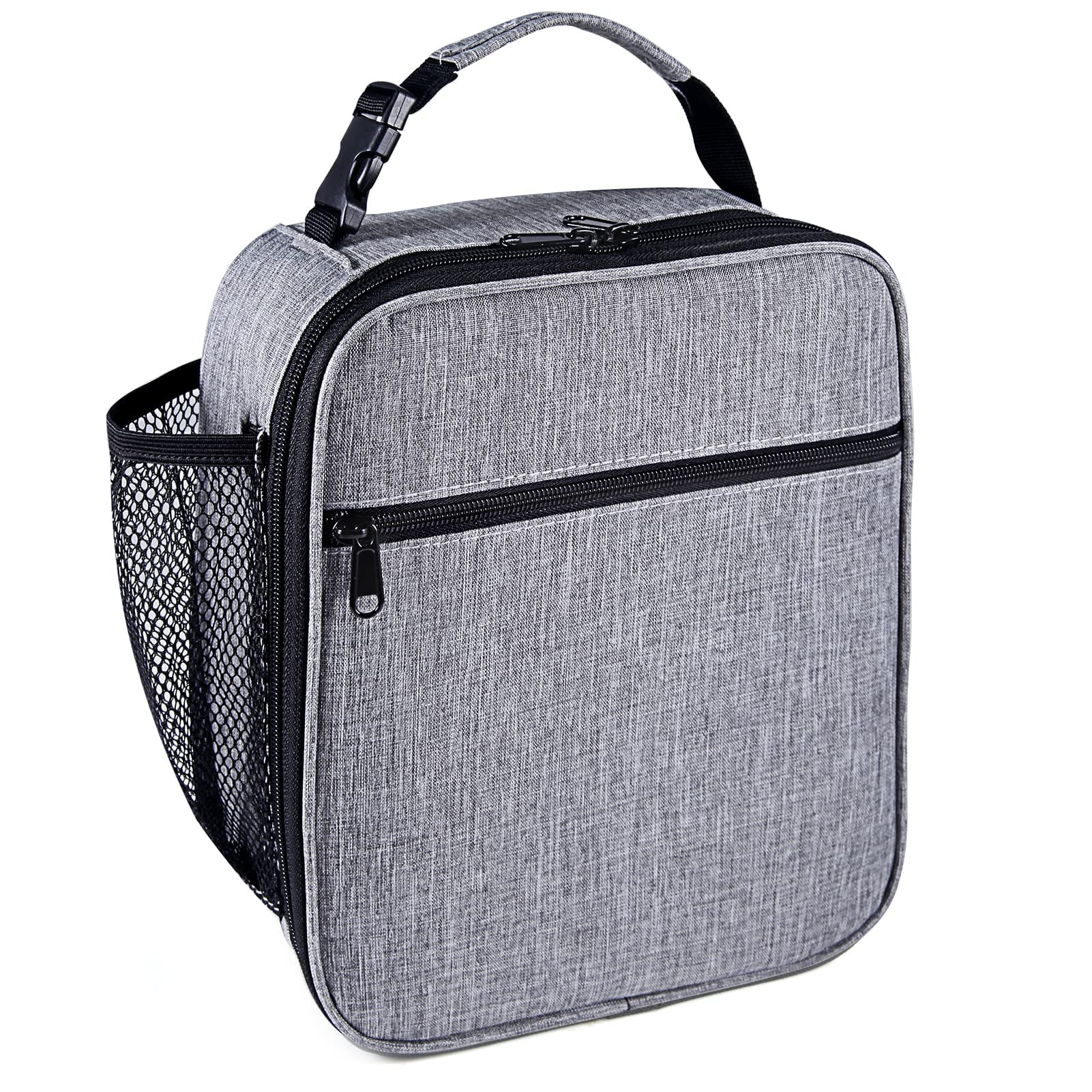 Lunch Box for Men / Women / Grey / BPA Free / Insulated / 12 Can capacity $4.99 w/ free shipping for Prime Members