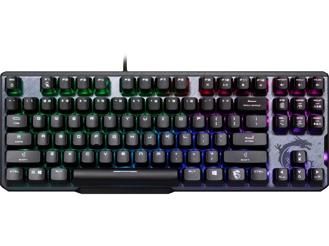 MSI Vigor GK50 Elite TKL Mechanical Gaming Keyboard $33 + Free Shipping