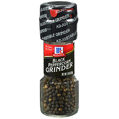 $12.14 /w S&S: McCormick Black Peppercorn Grinder, 1.24 oz (Pack of 6, $2.02 ea)