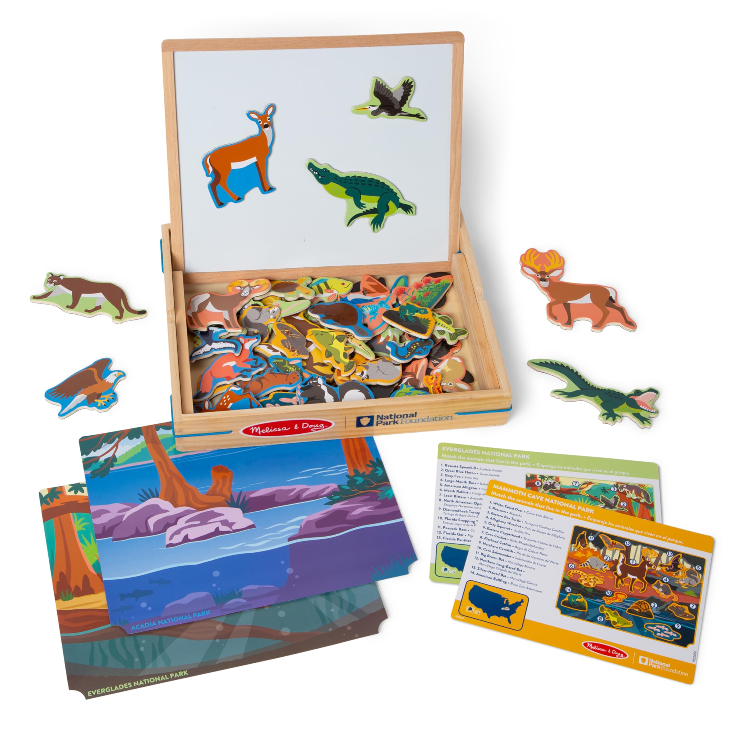 Melissa & Doug National Parks Wooden Picture Matching Magnetic Game + $10.90 + Free Shipping w/ Prime or on $35+
