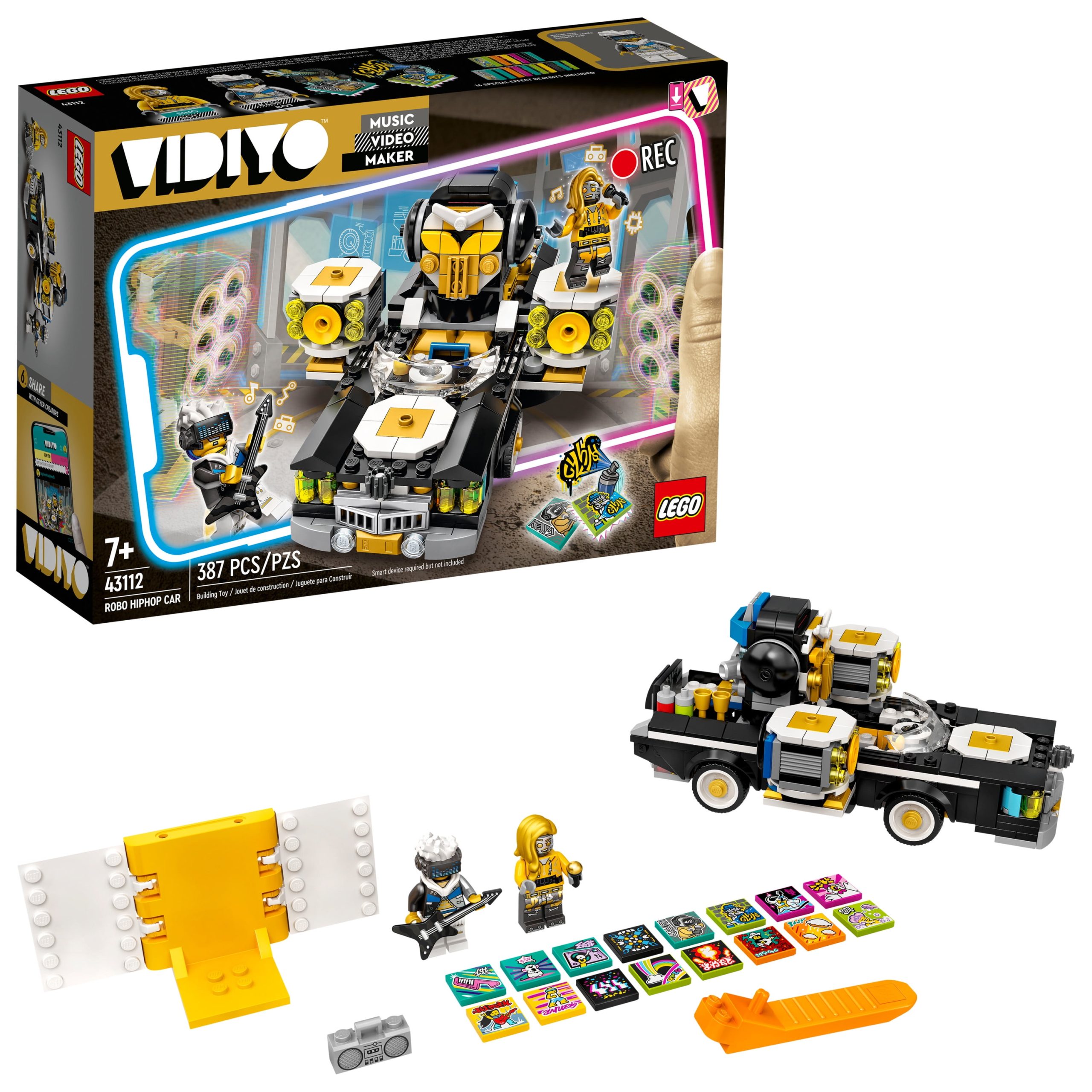 387-Piece LEGO VIDIYO Robo Hiphop Car Building Kit  $12.97 + Free S&H w/ Walmart+ or $35+