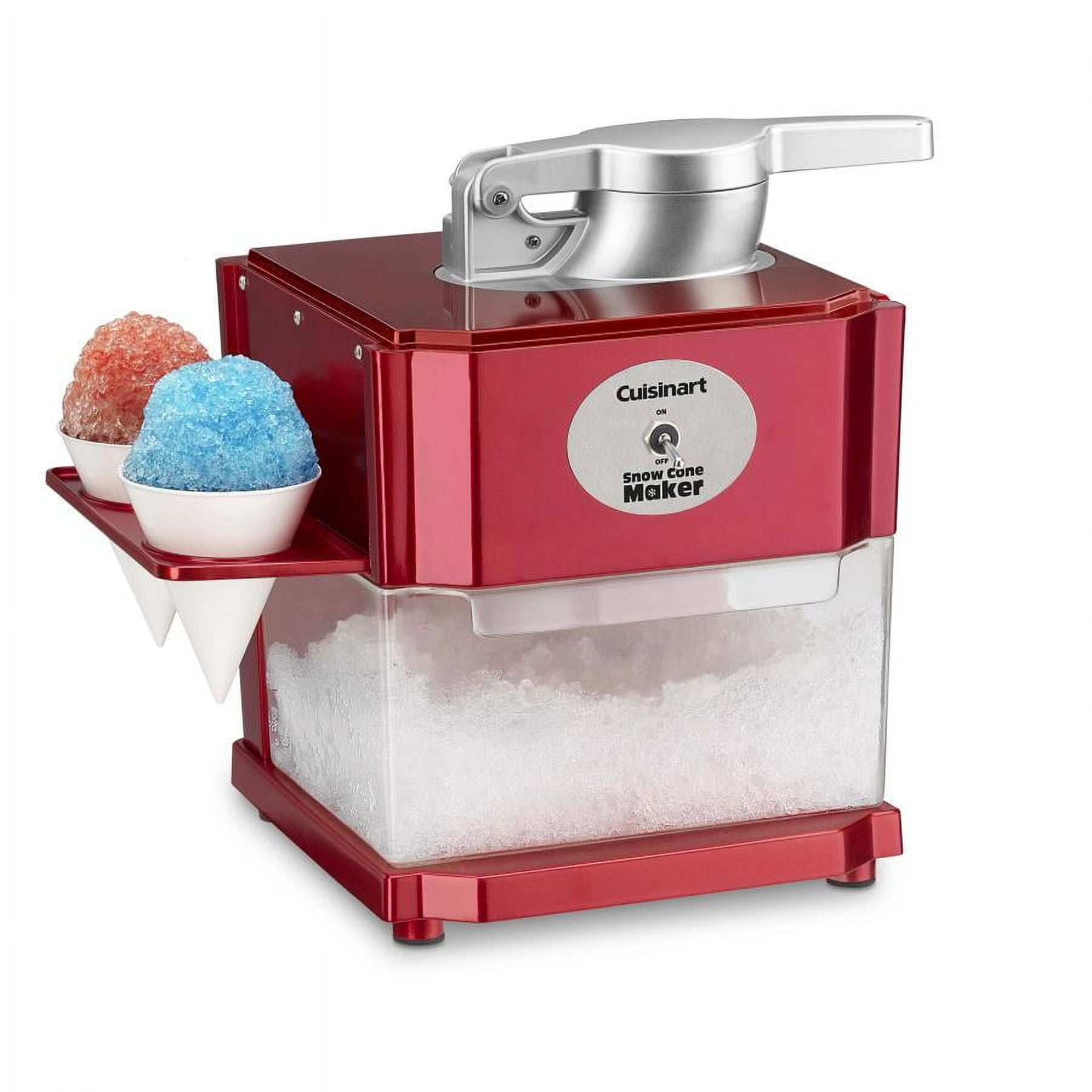 Cuisinart Snow Cone Maker w/ 4 Reusable Plastic Cones &12 Paper Cones $38.55 + Free Shipping