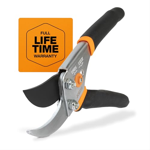 $9.98: Fiskars Bypass Pruning Shears 5/8” Garden Clippers