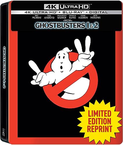 $32.33: Ghostbusters & Ghostbusters II 35th Anniversary SteelBook (4K Ultra HD + Blu-ray)