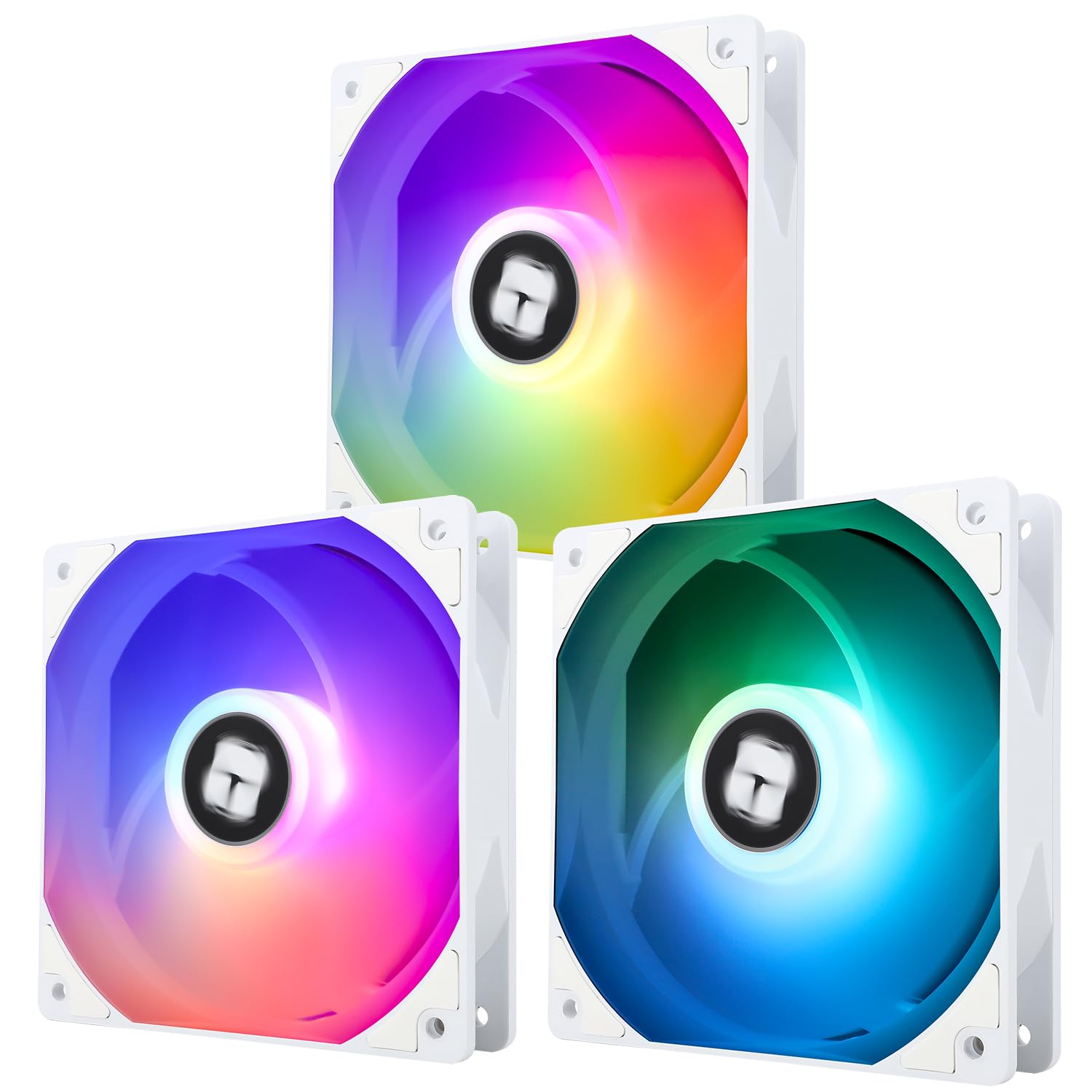 PC case fansThermalright TL-C12CW-S X3 CPU Fan 120mm White ARGB Case Cooler, 4pin PWM $13.90
