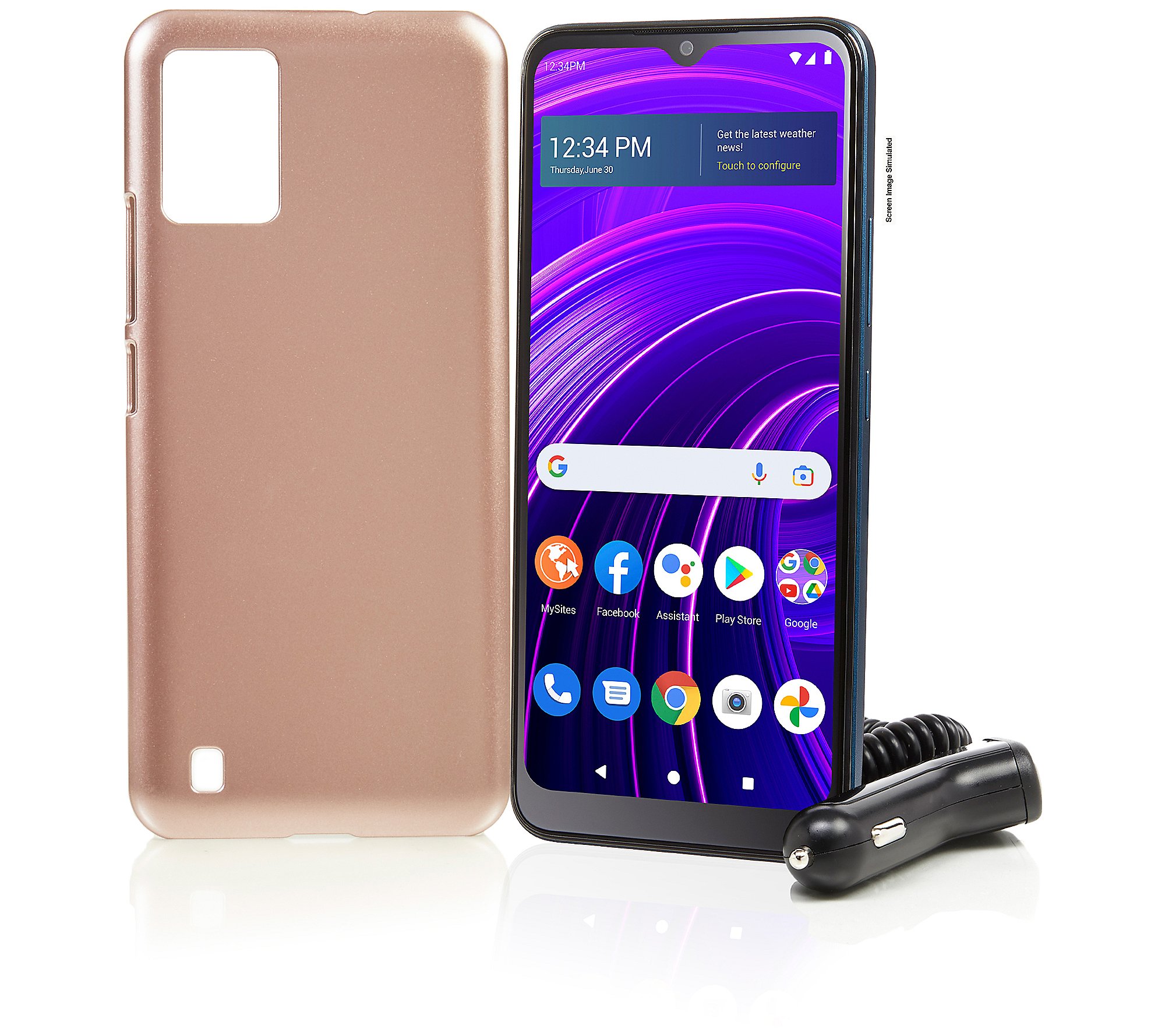 New QVC Customers: Tracfone 6.5" BLU View 5G Smartphone with 1-Yr Unlimited Talk/Text Plan $60 + $5.50 Shipping