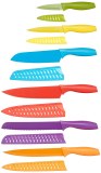 12-Piece Amazon Basics Color-Coded Kitchen Knife Set (6 Knives w/ 6 Blade Guards) $11.21 + Free Shipping w/ Prime or on orders over $25