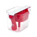 15-Piece Rise By Dash Essentials Set w/ Stackable Measuring Spoons & Cups, Funnel, Leveler, Egg Separator & Sifter (Red) $5.14 + Free S&H w/ Walmart+ or $35+