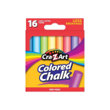 16-Piece Cra-Z-Art Colored Chalk $0.45 + Free Shipping w/ Prime or on $35+