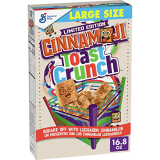 16.8-Oz “Large Size” Original Cinnamon Toast Crunch Breakfast Cereal $2.60 w/ S&S + Free S&H w/ Prime or $35+