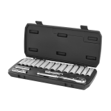 18-Piece Hart 3/8" Drive Deep Socket Set w/ Ratchet (Chrome) $14.03 + Free Shipping w/ Walmart+ or $35+