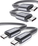 2-Pack Basesailor 100W 10′ USB-C to Type-C Cable (Grey) $7.79, 2-Pack USB to USB-C Adapter (Grey) $4 + Free Shipping w/ Prime or $35+ orders